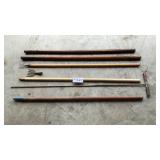 HANDLES, FROG GIGGERS, T HANDLE
