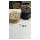 SPOOLS OF COATED WIRE