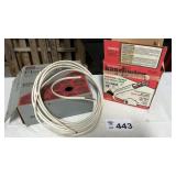 12 gauge/2 WIRE w empty box, 12-3 18 ft of wire