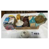 INSULATORS, LIGHTING, NAILS, STRING