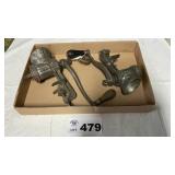 2 KEEN KUTTER MEAT GRINDERS