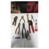 NEEDLE NOSE PLIERS, CUTTING PLIERS, MISC