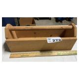 WOOD TOOLBOX