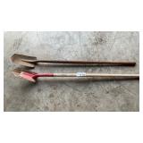 2 TRENCHING SPADES