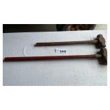 2 SLEDGEHAMMERS