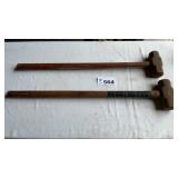 2  8lb SLEDGEHAMMERS