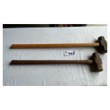 2  8lb SLEDGEHAMMERS