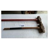 2  12lb SLEDGEHAMMERS