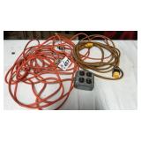 2 EXTENSION CORDS