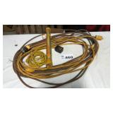 2 EXTENSION CORDS, LIGHT W CORD