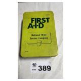 NATIONAL MINE SERVICE CO FIRST AID KIT