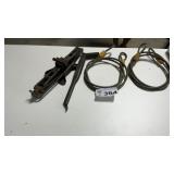 CAR JACK, CABLE TOWS