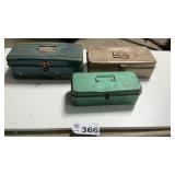 3 METAL TOOLBOX