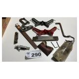 MITER CLAMPS, SQUARE, ALLEN WRENCHES, FEELER GAUGE
