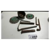 WIRE BRUSHES WHEELS, , CHISELS, OTHER