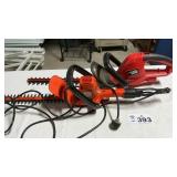 BLACK AND DECKER HEDGE TRIMMERS- electric
