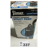 SIMER UTILITY PUMP