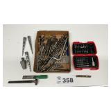 DRILL BITS, NUT DRIVERS BITS, ETC.