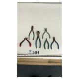 ASSORTED PLIERS, CUTTERS
