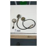 COMPRESSION GAUGES AND VACUUM FUEL PUMP GAUGE