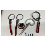 OIL FILTER WRENCHES AND CAP WRENCH