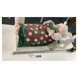 SNORING GRANDMA IN BED, SNORES TO JINGLE BELLS