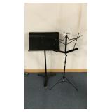 2 MUSIC STANDS