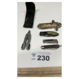 GERBER MULTI TOOL, POCKET KNIVES
