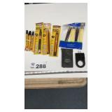 MINWAX WOOD FIL PENCILS, BRUSHES, SPERRY ENERGIZER