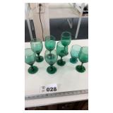STEMWARE AND 1 GLASS