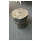 METAL GARBAGE CAN