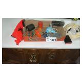 MASK, BRUSH, CAP GUN,MISC