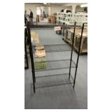 WIRE SHELVING UNIT, 36 x 54 x 14