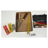 DRYWALL SAWS, UTILITY BLADES, HACKSAWS BLADES,