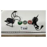 ENGRAVER, SOLDERING IRON, SOLDER, FLUX