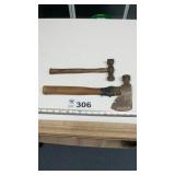 HATCHET AND BODY HAMMER