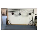 DUAL TRIPOD STAGE LIGHTS