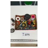 SEVERAL TYPES OF TAPE, WIRE CONNECTORS, HOSE
