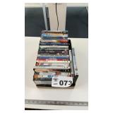 Box of DVDs