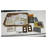 ELECTRICAL WALL PLATES, PLUG ADAPTER, FUSES
