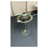 PLASTIC BIRD BATH FOUNTAIN