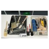PAINT BRUSHES, ROLLERS, SUPPLIES