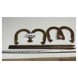 HORSESHOES AND STAKES