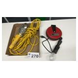 DROP CORD LIGHT, REEL CORD LIGHT