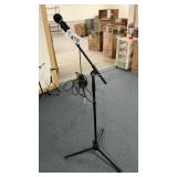 ON STAGE STANDS MICROPHONE STAND, WITH MIKE