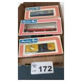 BALTIMORE & OHIO BOX, ILL CENTRAL FLAT W