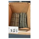 726-727 RUBBER ROADBED S SCALE TRACK