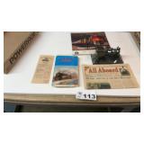 TRAIN MEMORABILIA