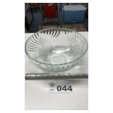 GLASS SERVING BOWL