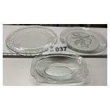 GLASS TRAYS, BOWL